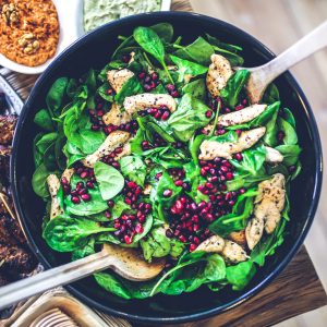 spinach-chicken-pomegranate-salad-5938